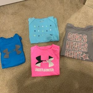 Four athletic tops! All are youth large!